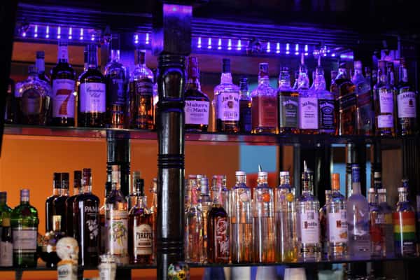 Liquor selection