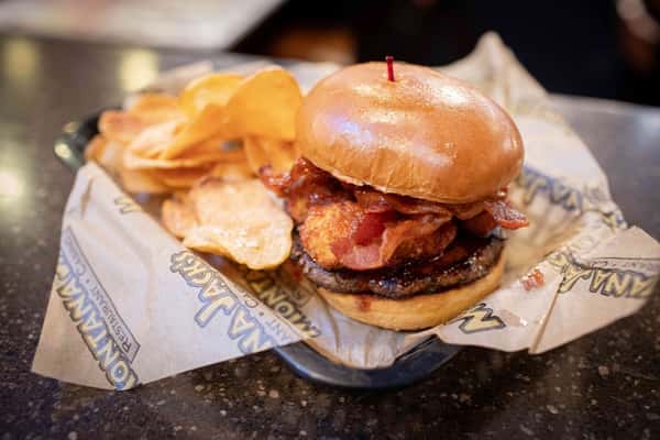 Huckleberry Popper Burger