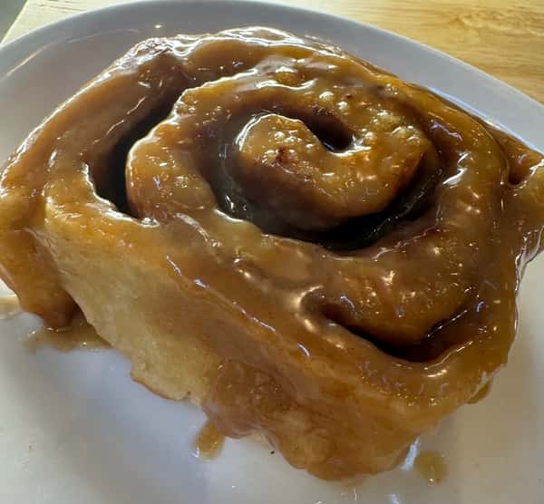 Warm caramel Roll