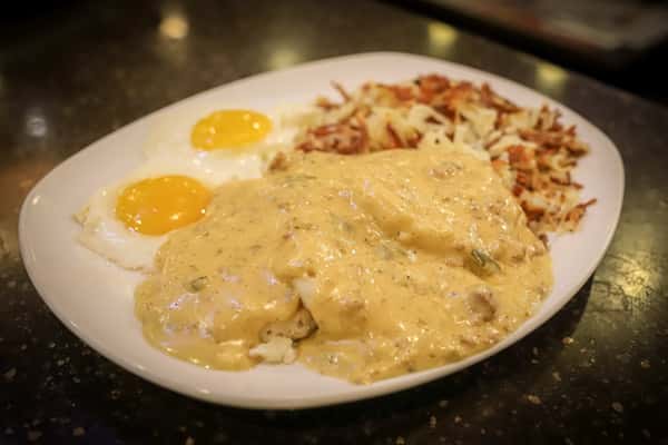 Jalapeno Biscuits & Gravy