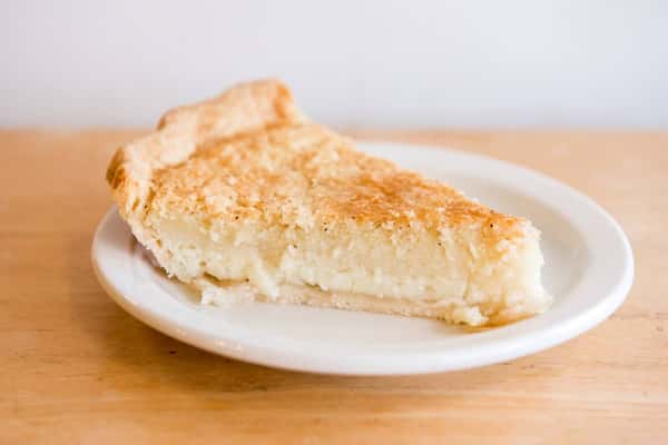 Buttermilk Pie Slice