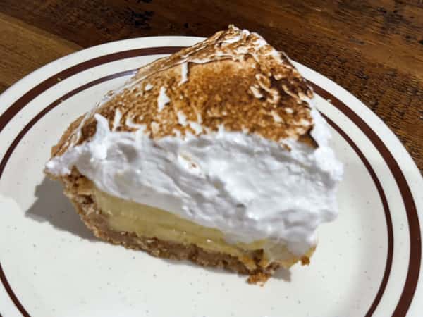 Lemon Meringue Pie Slice