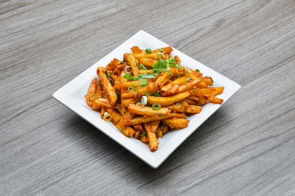 AH10 B. Spicy Garlic Fries