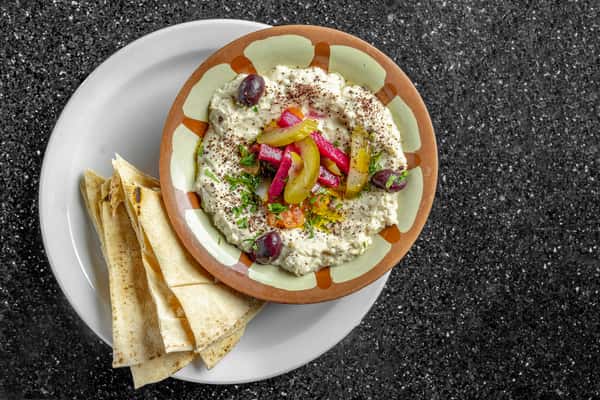 Baba Ghanouj with Pita