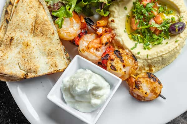 Shrimp Kebab plate