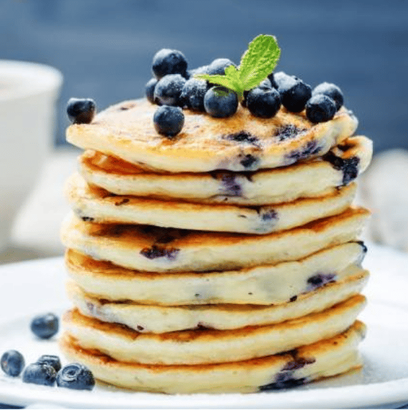 Blueberry Ricotta Pancakes