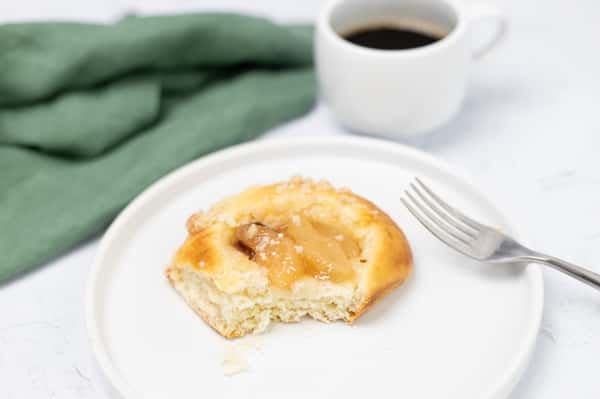 pie with coffee