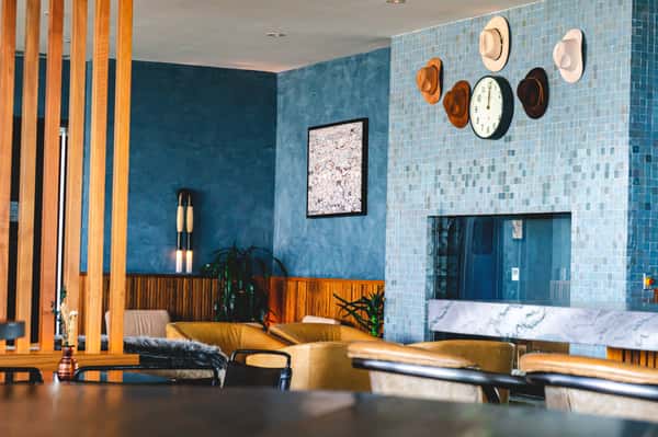 cowboy hat and lounge