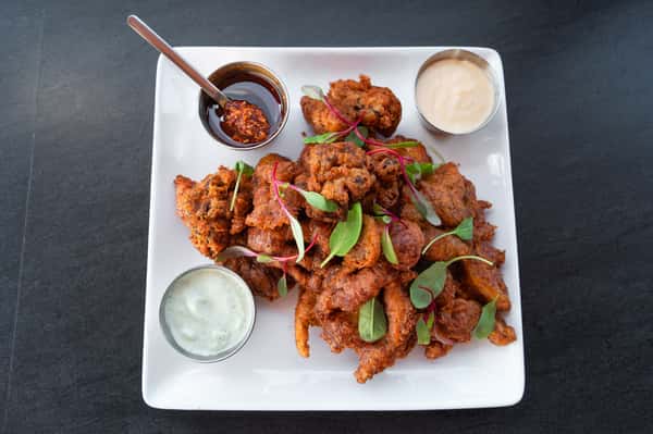 Beer-battered Tempura Mushrooms