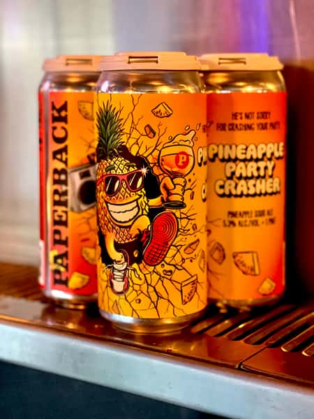 Pineapple Party Crasher Sour Ale- Paperback Brewing Co.- 5.3% Can