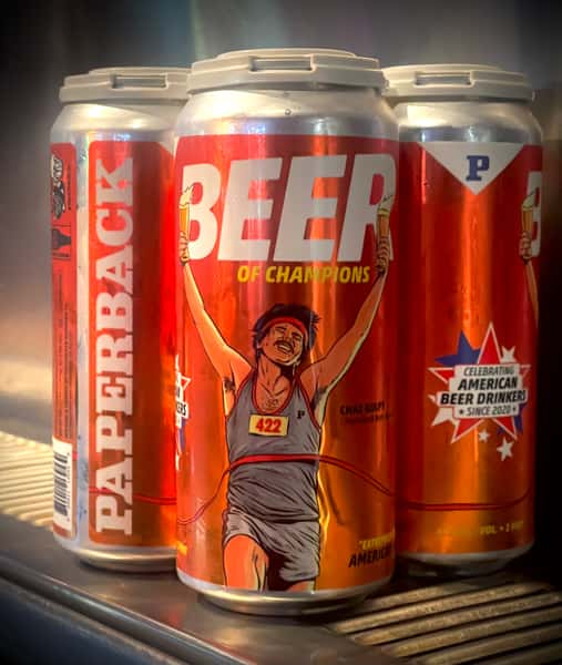 Beer of Champions Lager-PaperBack Brewing Co.-4.3% CAN