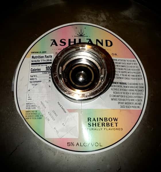Rainbow Sherbet Seltzer-Ashland Hard Seltzer-5% Draft