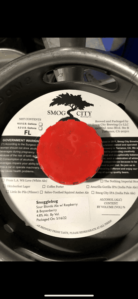 Snugglebug Sour-Smog City Brewing Co.-4.8% Draft