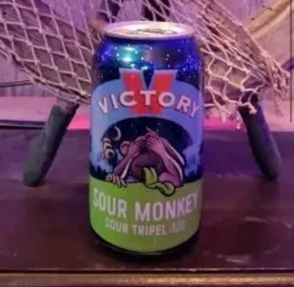 Sour Monkey- Victory Brewing Co.- 9.5% 12oz Can
