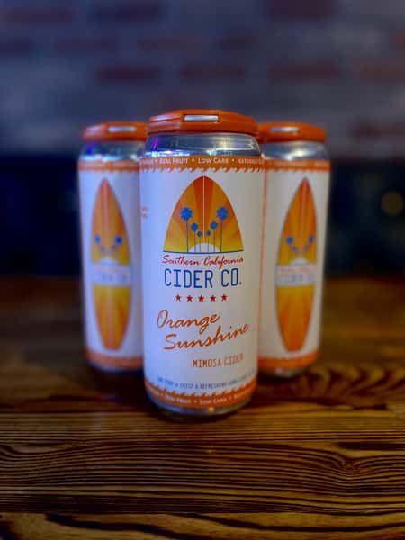 Orange Sunshine Mimosa Cider-SoCal Vibes Co.-5% Can