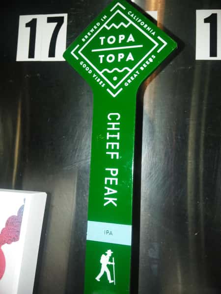 Chief Peak- Topa Topa Brewing- 7% Draft 