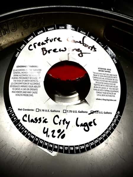 Classic City Lager-Creature Comforts Brewing Co.-4.2% Draft