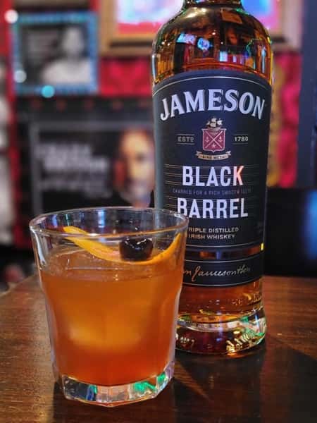 Jameson Black Barrel Old Fashioned