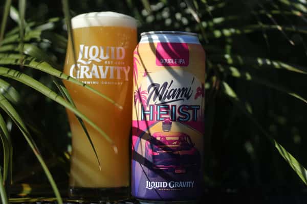 Miami Heist Hazy Double IPA-Liquid Gravity-8% Draft