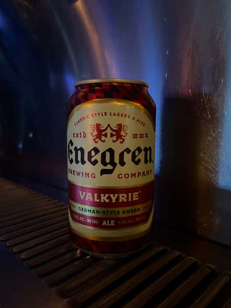 Valkyrie Amber Ale- Enegren Brewing Company- 6.2% Can