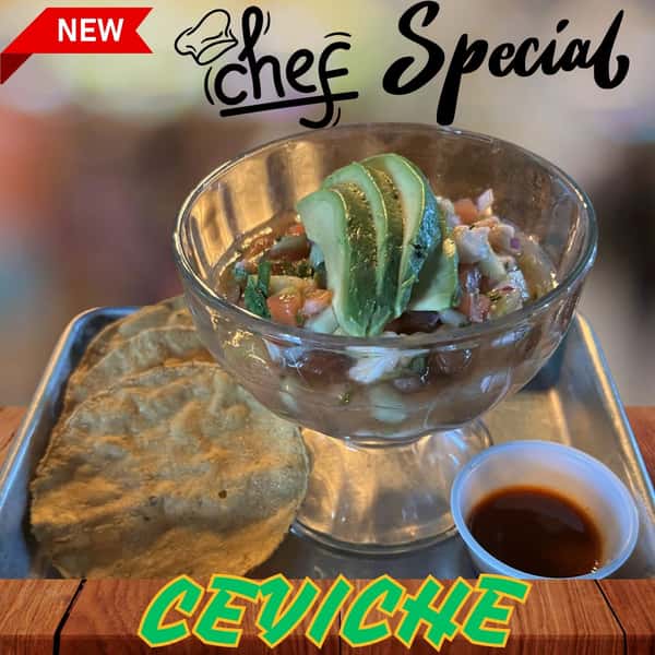 "NEW CHEF SPECIAL" CEVICHE
