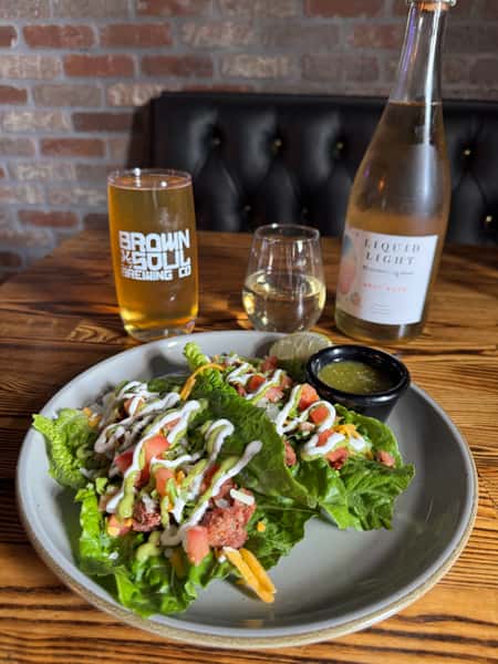 "SPRING CHEF SPECIAL" LETTUCE TACO BOATS