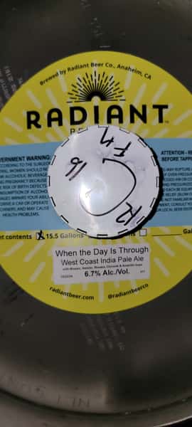 "NEW" When The Day Is Through-Radiant-6.7% DRAFT