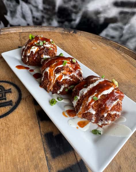 Fried Brisket Macaroni Balls