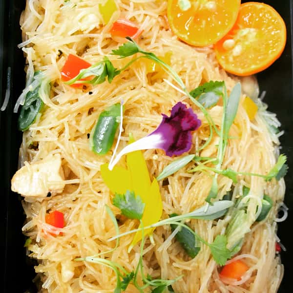 Mama's Pancit Bihon (Stir Fried Rice Stick Noodles)
