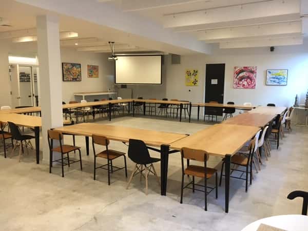 work space at the grind location