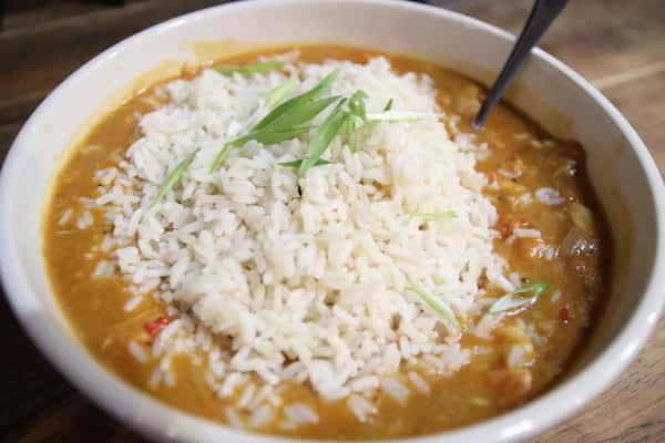 Corn and Crab Bisque