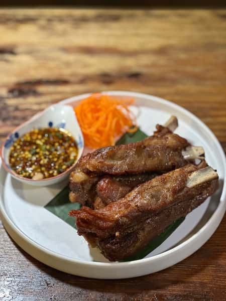 Jintana's Moo Tod (Spiced rubbed baby back ribs)