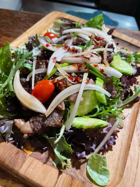 Yum Rib Eye Steak Jaew Makham