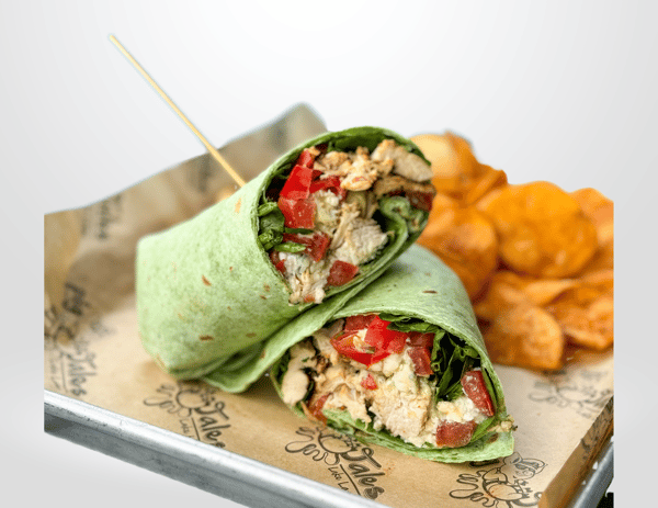 Spinach Avocado Wrap