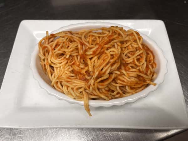 Angel Hair Pasta and Red Gravy