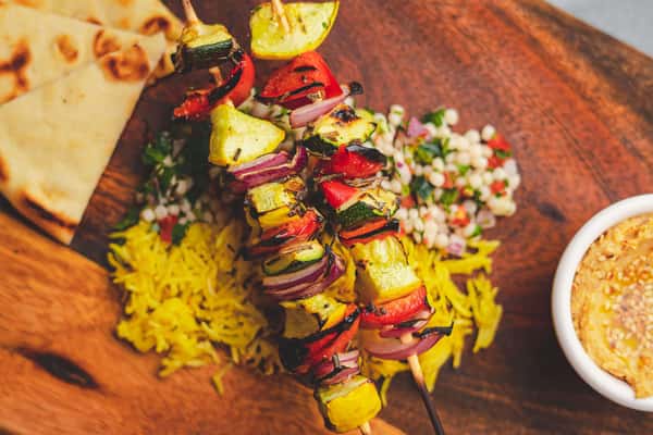 Kebab di verdure