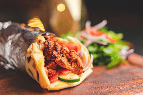 Moroccan Chicken sandwich Menu Sebastian's Mediterranean Cuisine