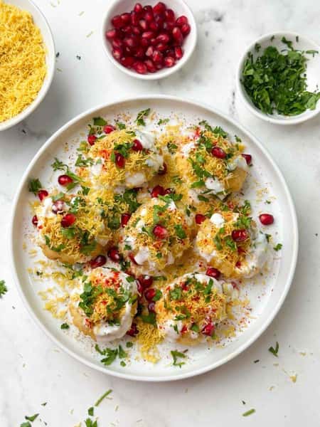 Dahi Batata Sev Poori