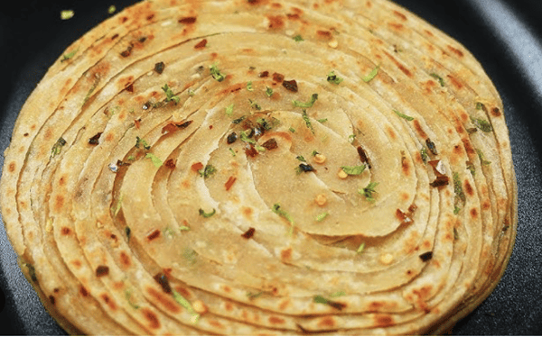 Ajwaini Lacha Paratha