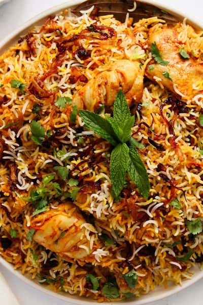 Hyderabadi Murg Dum Biryani