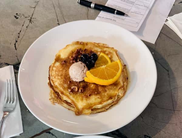 MALTED MILK PANCAKES