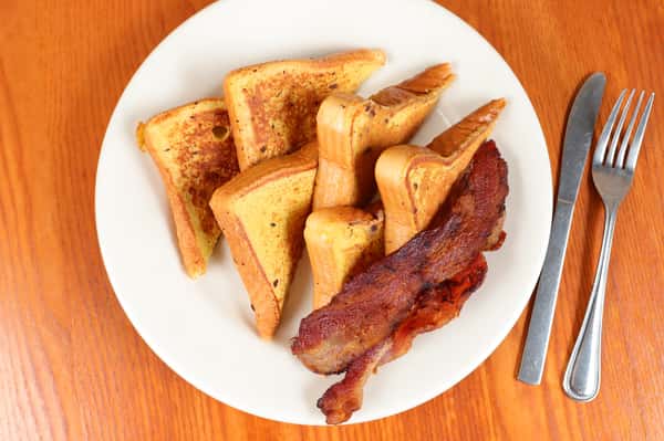 French toast and bacon (4)