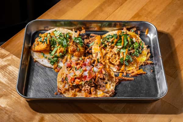 tex-mex chicken taco