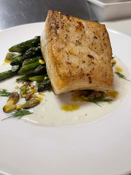 Wild Cod* & Caramelized Brussels Sprouts