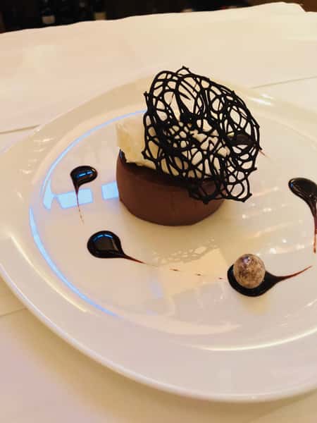 Milk Chocolate-Espresso Panna Cotta