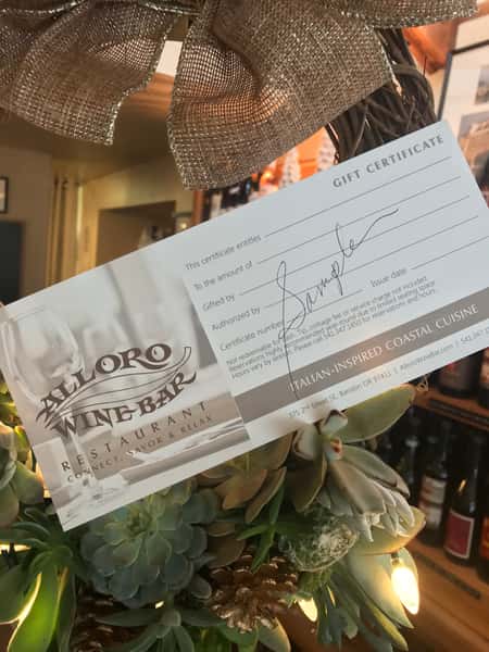 $175.00 Gift Certificate