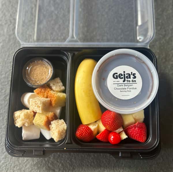 Dark Belgium Chocolate Fondue