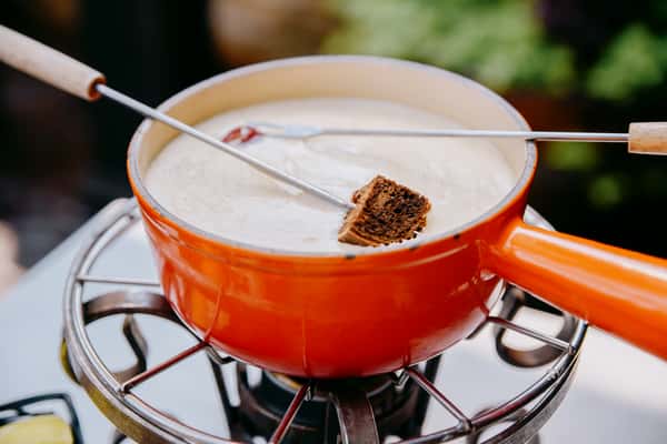 Swiss Gruyere Cheese Fondue