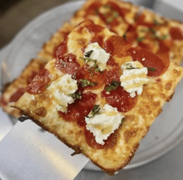 Pepperoni Honey DenIro Square Pizza