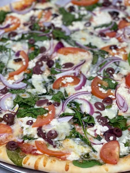 The Greek Pizza Pizza 18'